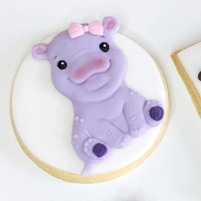 Moule en silicone Hippopotame Safari Doux