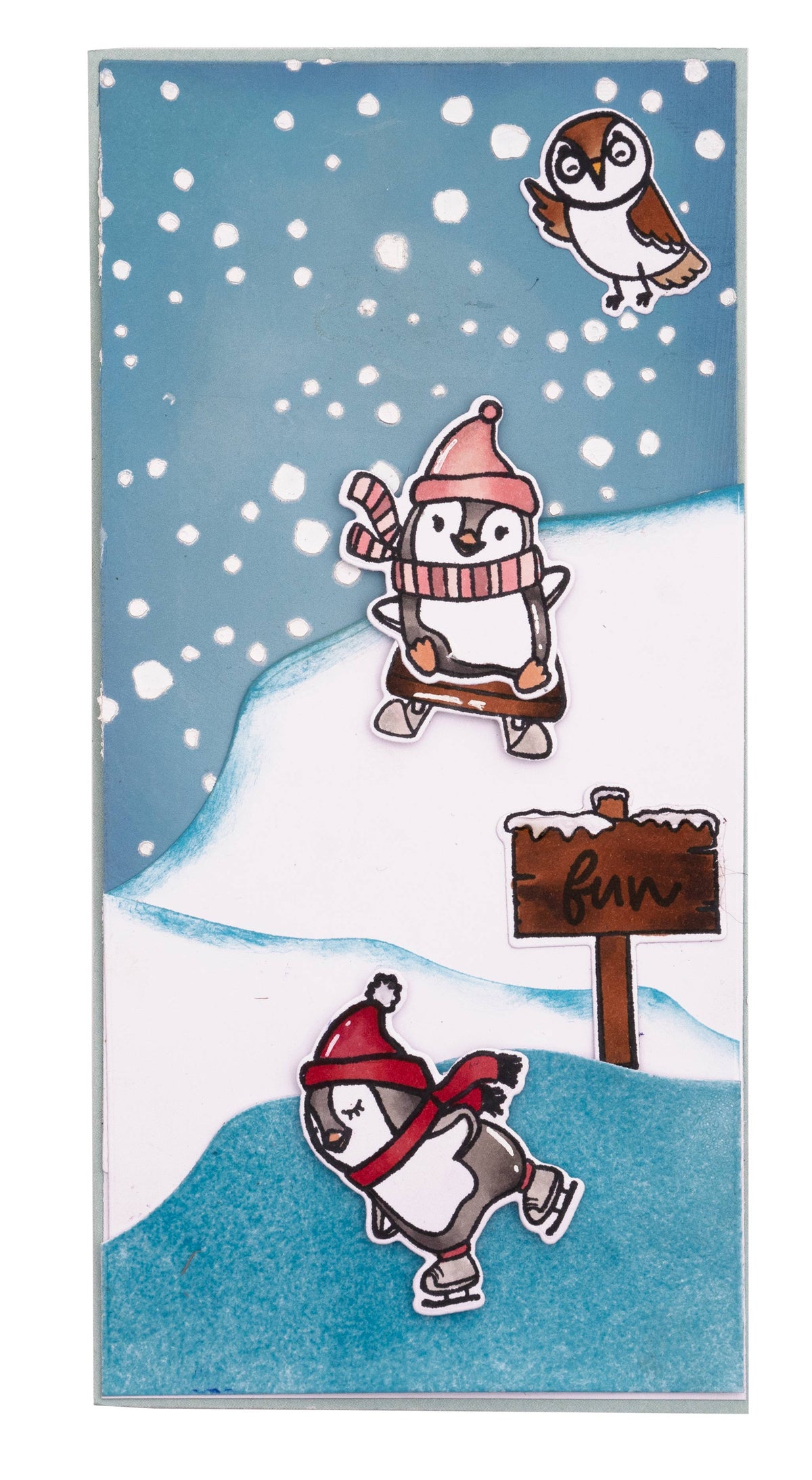SS Tampon & Matrice de découpe Pingouin Sweet Stories 160x270x1mm 1 PC nr.18
