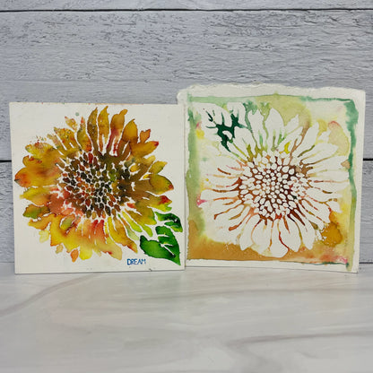 Gabarit The Crafters Workshop 15x15 cm Tournesol Joyeux