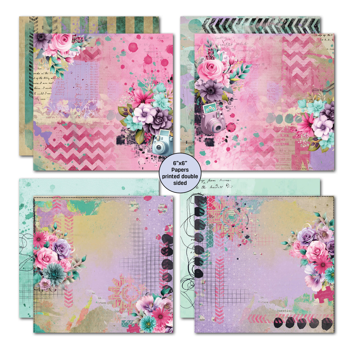 3Quarter Designs Teenage Dream 6x6 Paper Pack