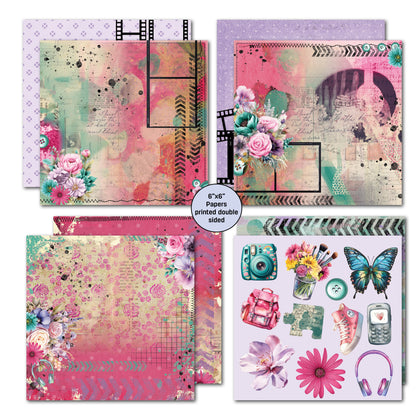 3Quarter Designs Teenage Dream 6x6 Paper Pack