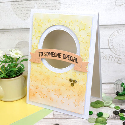 Cartes vierges et enveloppes pliées en tente à bords cousus - Taille 7" x 5"