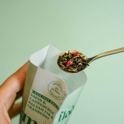 Loose Leaf Tea - English Breakfast, Fir & Cranberry Black Tea