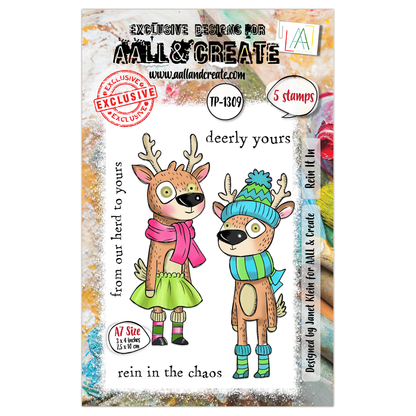 AALL and Create - A7 Stamp Set - Rein It In