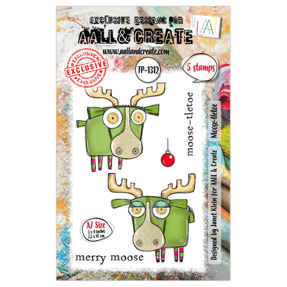 AALL and Create - Set de tampons A7 - Houx d'élan