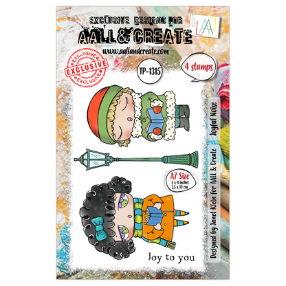 AALL and Create - Set de tampons A7 - Bruit Joyeux