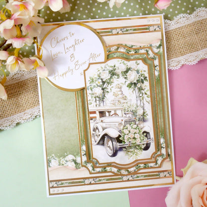 Trim Me! Foiled Insert Pad - Time to Celebrate - Gold
