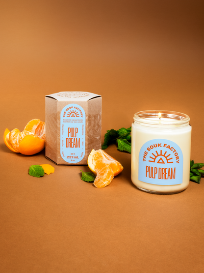 Bougie Pulp Dream - Clémentine, menthe et agave