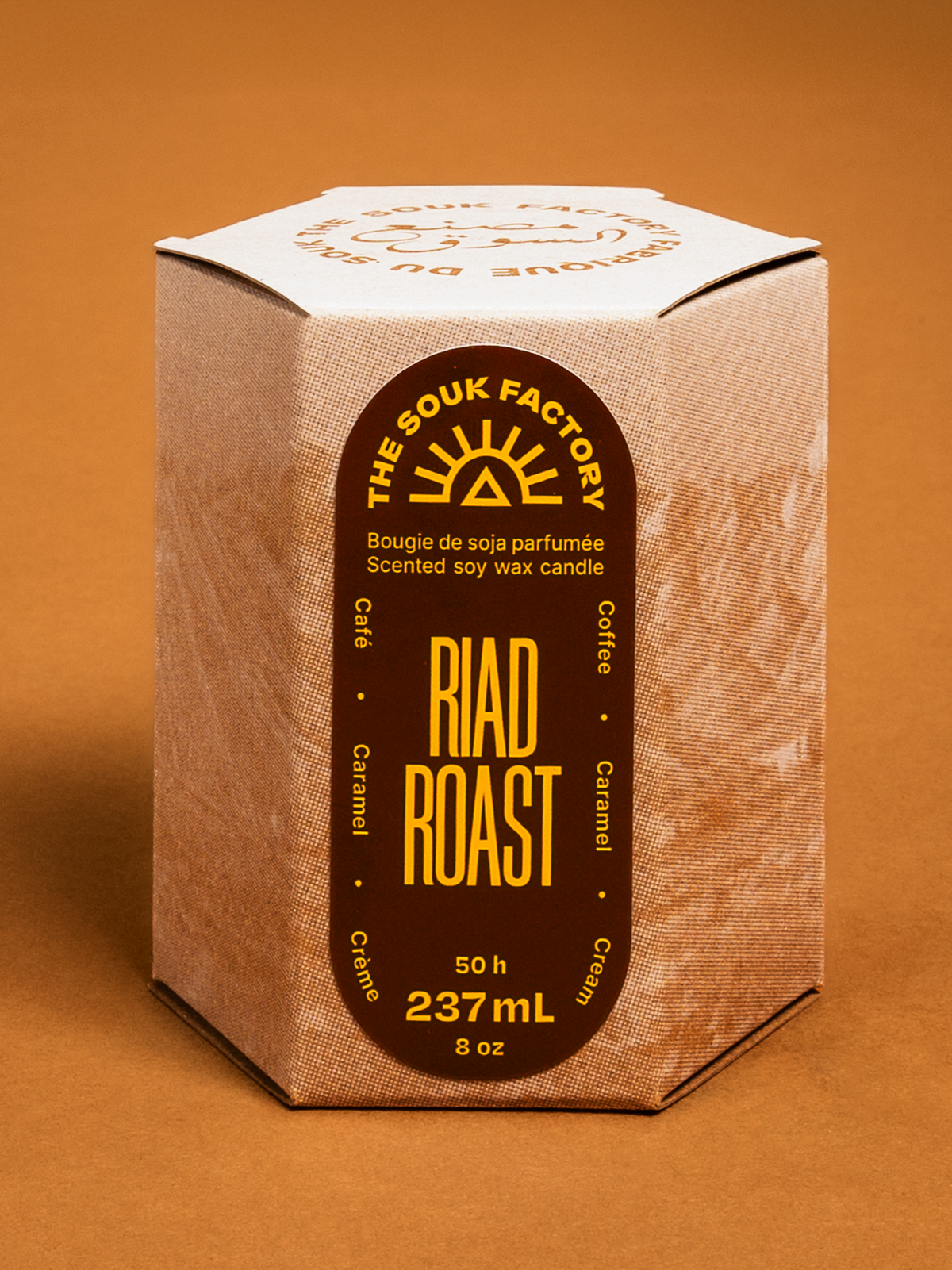 Bougie Riad Roast - Café, caramel & crème