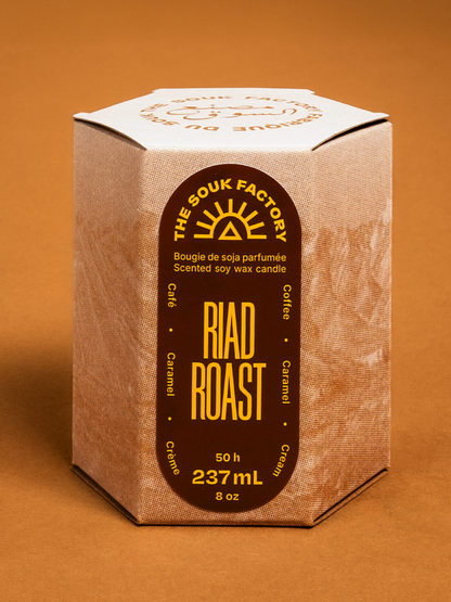 Bougie Riad Roast - Café, caramel & crème