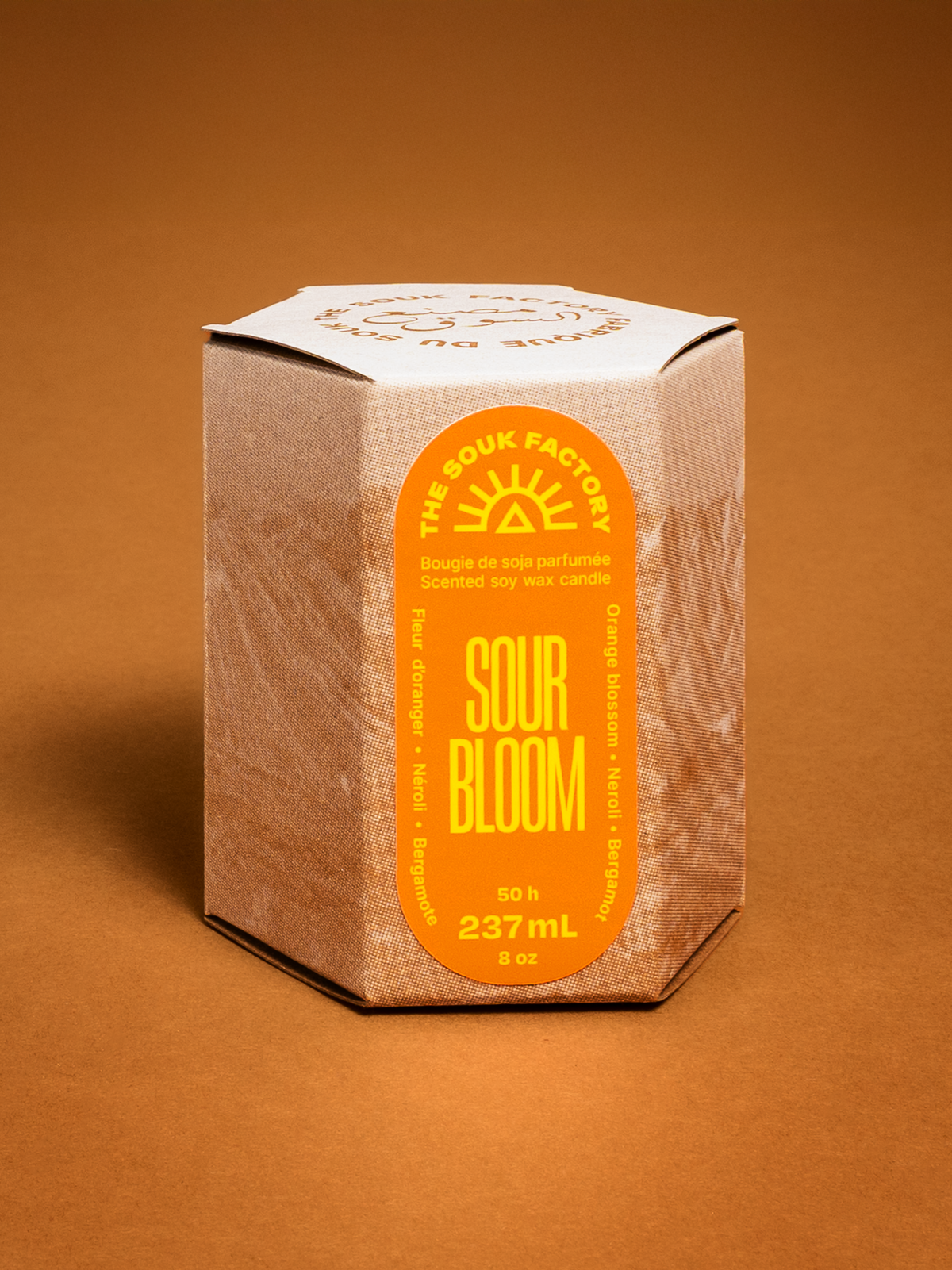 Bougie Sour Bloom - Fleur d'oranger & Bergamote