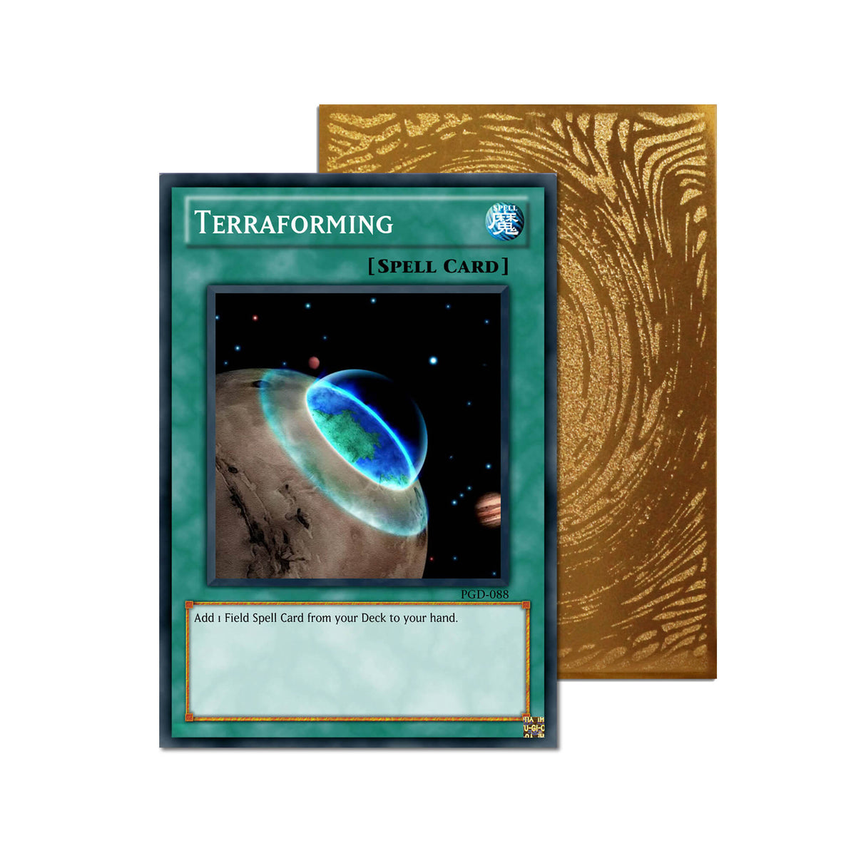 Carte Orica Métal Terraformage