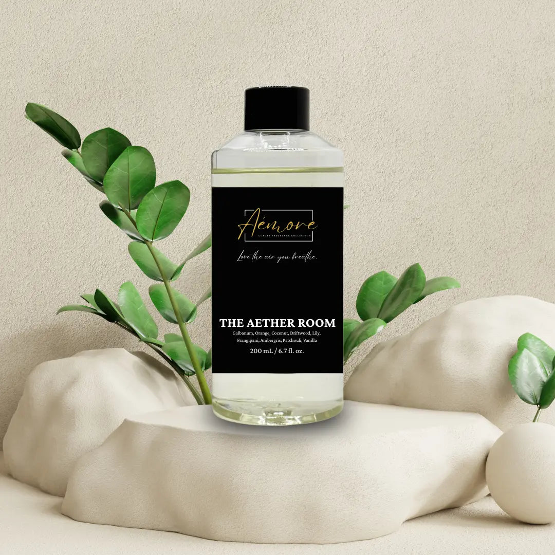 The Aether Room - Recharge d'Huile pour Diffuseur 200 mL