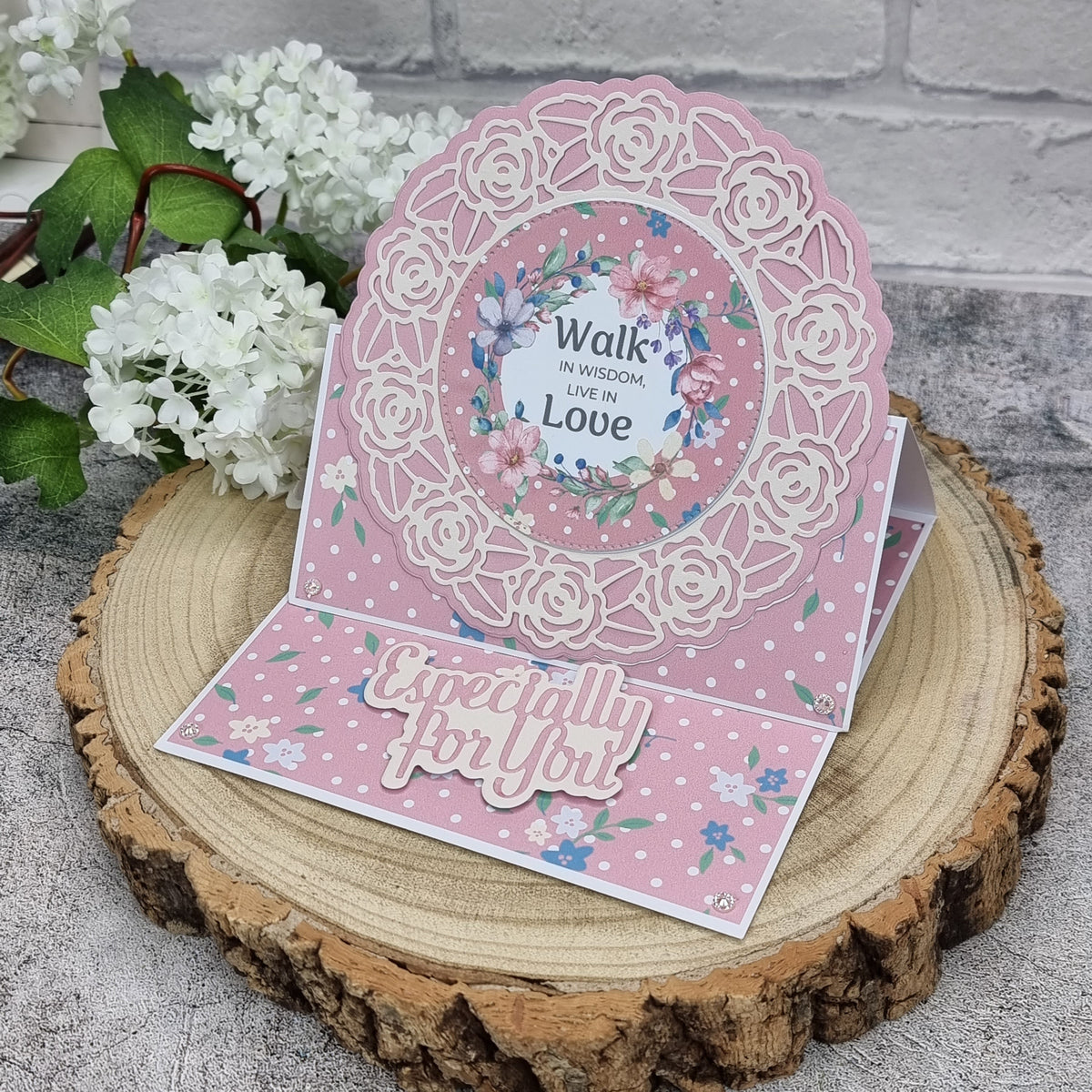 The Paper Boutique Blocs de papier décoratif Sunny Gardens 20,3 cm x 20,3 cm