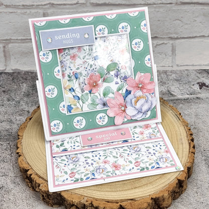 The Paper Boutique Sunny Gardens Cadres et Papiers Inserts pour 15,24 cm x 15,24 cm