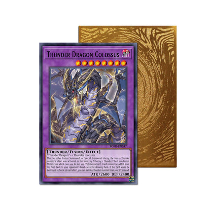 Carte Orica en métal Colosse Dragon du Tonnerre