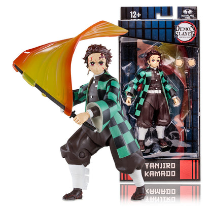 Tanjiro Kamado dans la bataille contre Rui (Demon Slayer)