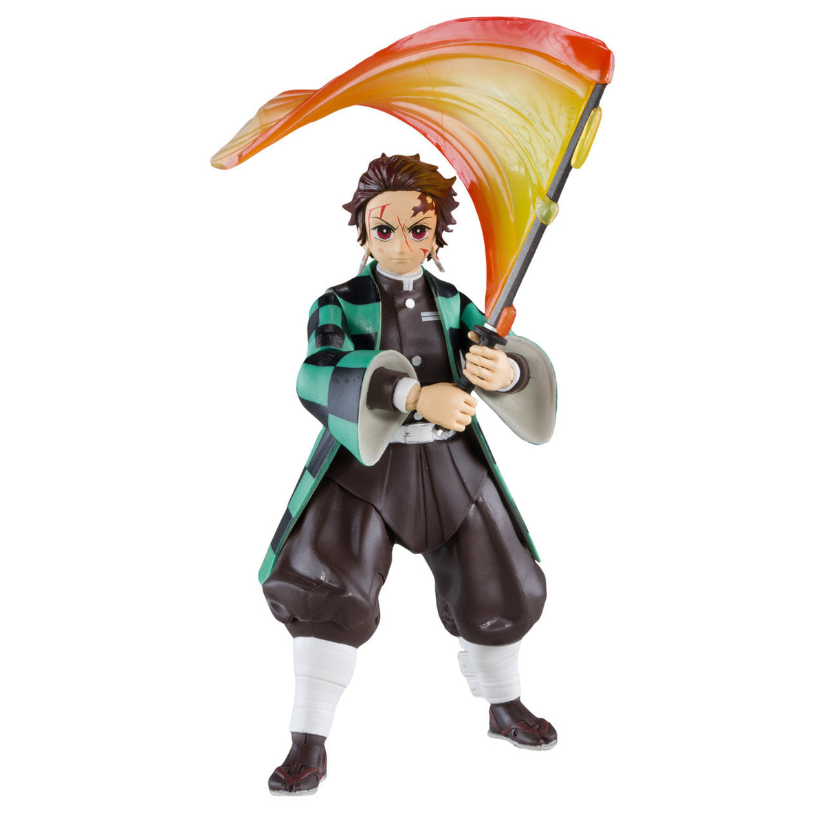 Tanjiro Kamado dans la bataille contre Rui (Demon Slayer)