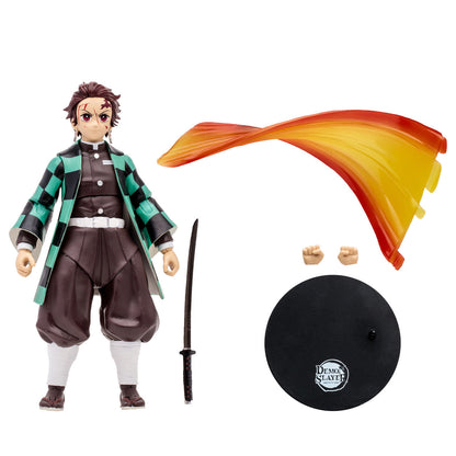 Tanjiro Kamado dans la bataille contre Rui (Demon Slayer)