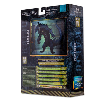 Pacific Rim: Aftermath Raiju 4" Action Figure Playset with Comic