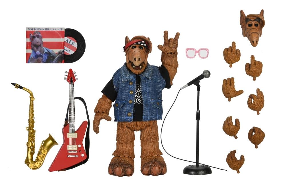 ALF Ultimate Born to Rock ALF Action Figure