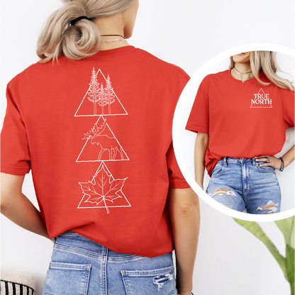 T-shirt unisexe True North | Vêtements Canada | Habillement canadien