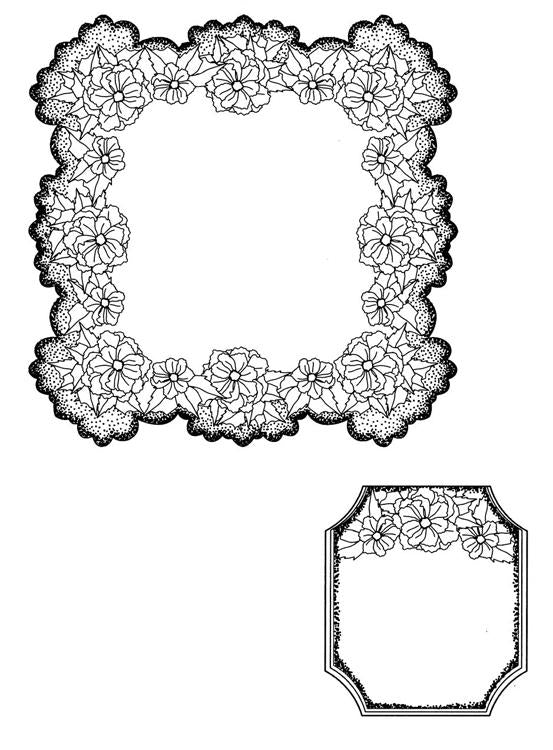 Timbre Oasis floral