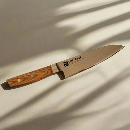 Un-Ryu VG-10 170 mm Santoku Knife 33‑Layer