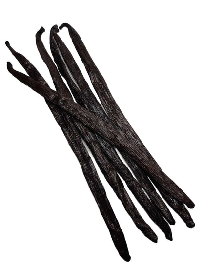 Gousses de vanille de l'Ouganda, Grade A, Gourmet <br>Pour extraits et pâtisseries<BR>À l'once