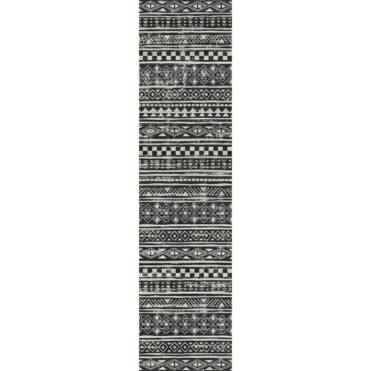 Nadine Black & White Rug