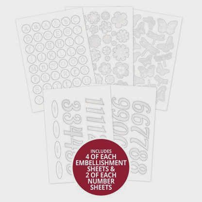 Sélection d'embellissements Resist & Reveal