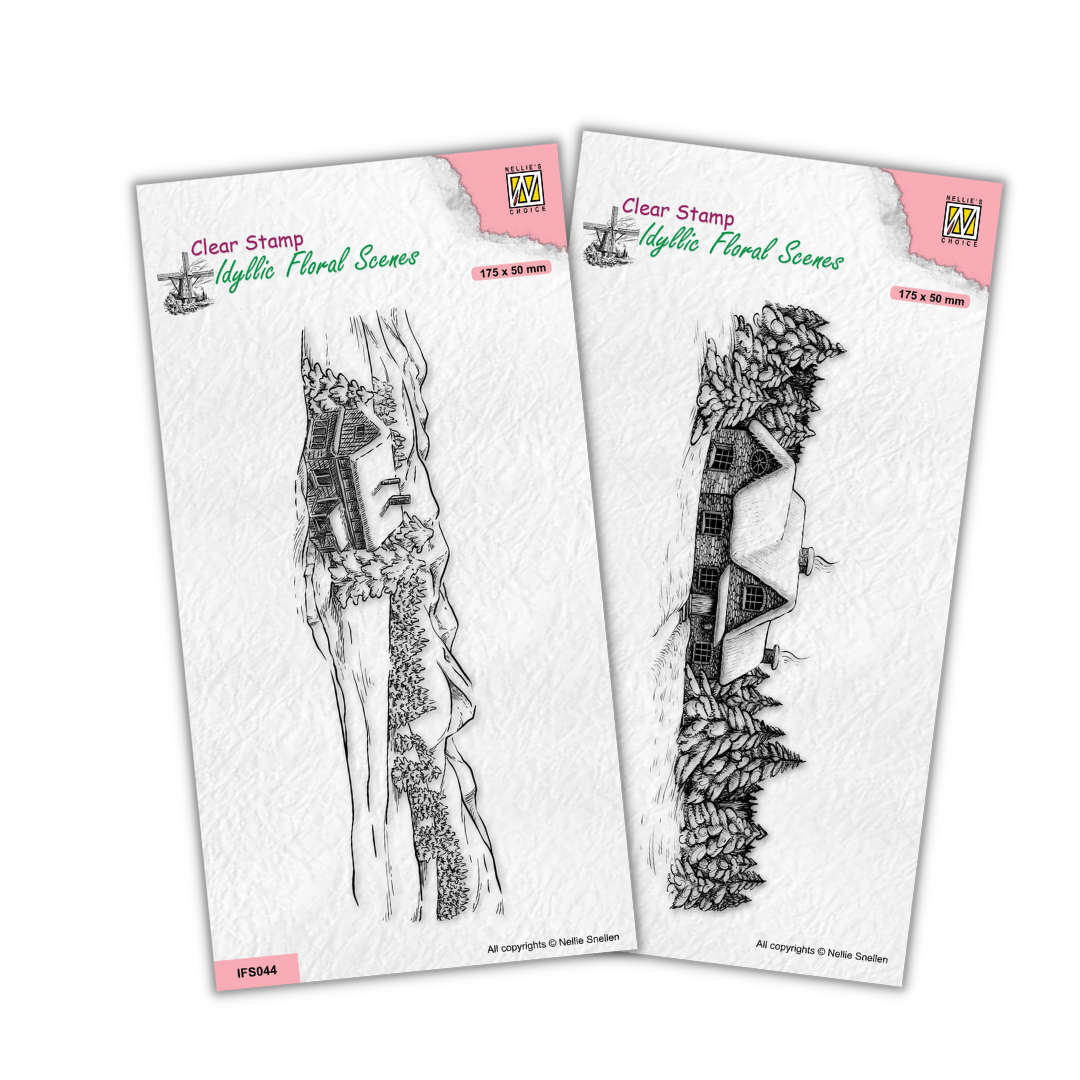 Set de tampons Slim Line Idyllic
