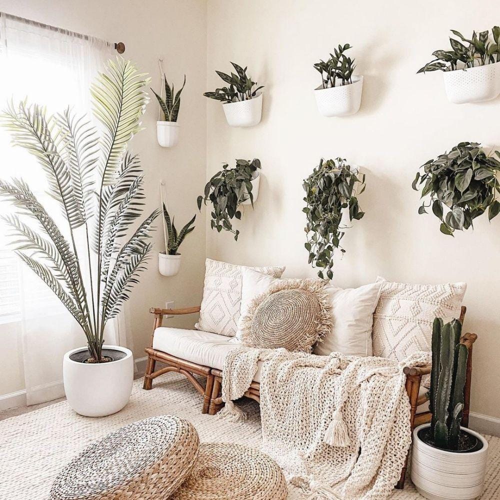 Plante en pot Xelo Artificial Hawaii Kwai Palmier (plusieurs tailles)