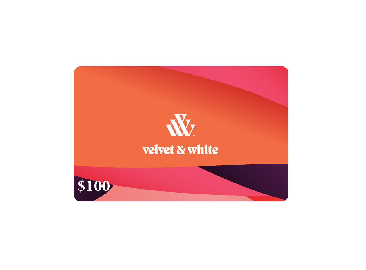 Carte cadeau Velours & Blanc