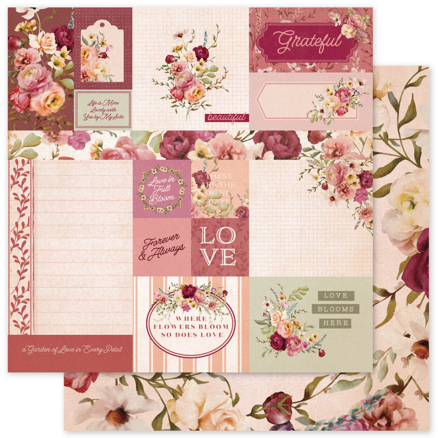 Collection Vintage Rose Basics 30,5 x 30,5 cm 33621