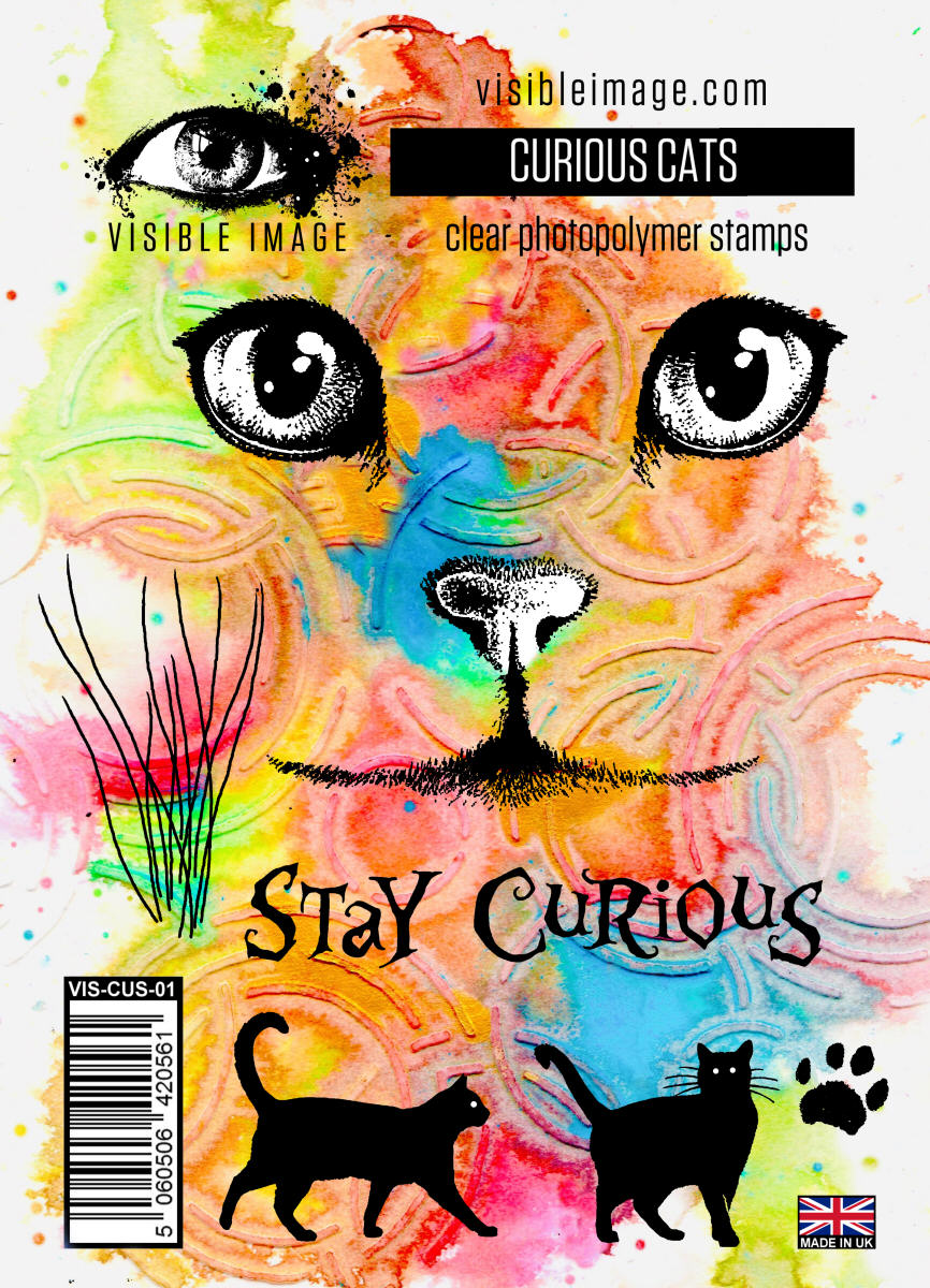 Visible Image Curious Cats - Set de Tampons A6