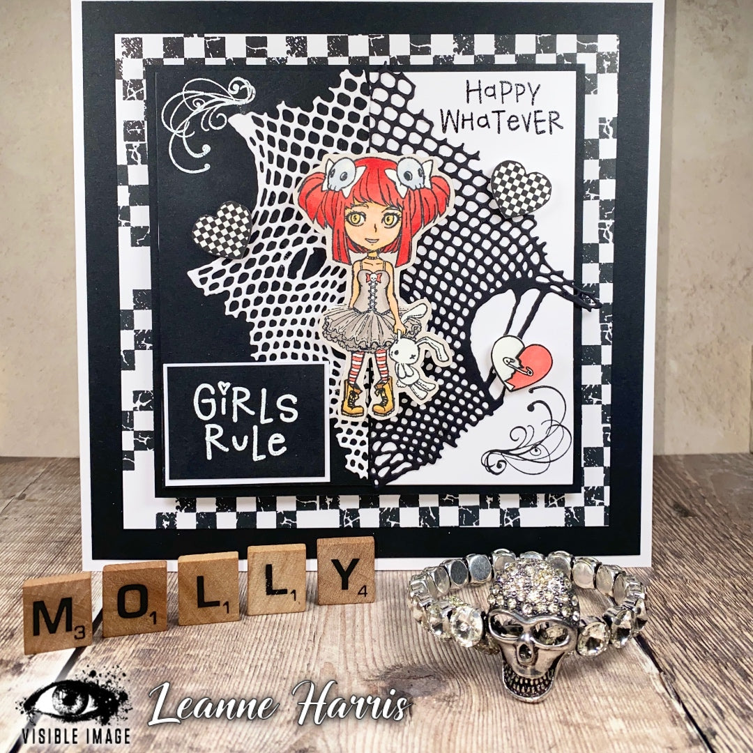 Visible Image Molly Rules - A6 Stamp Set
