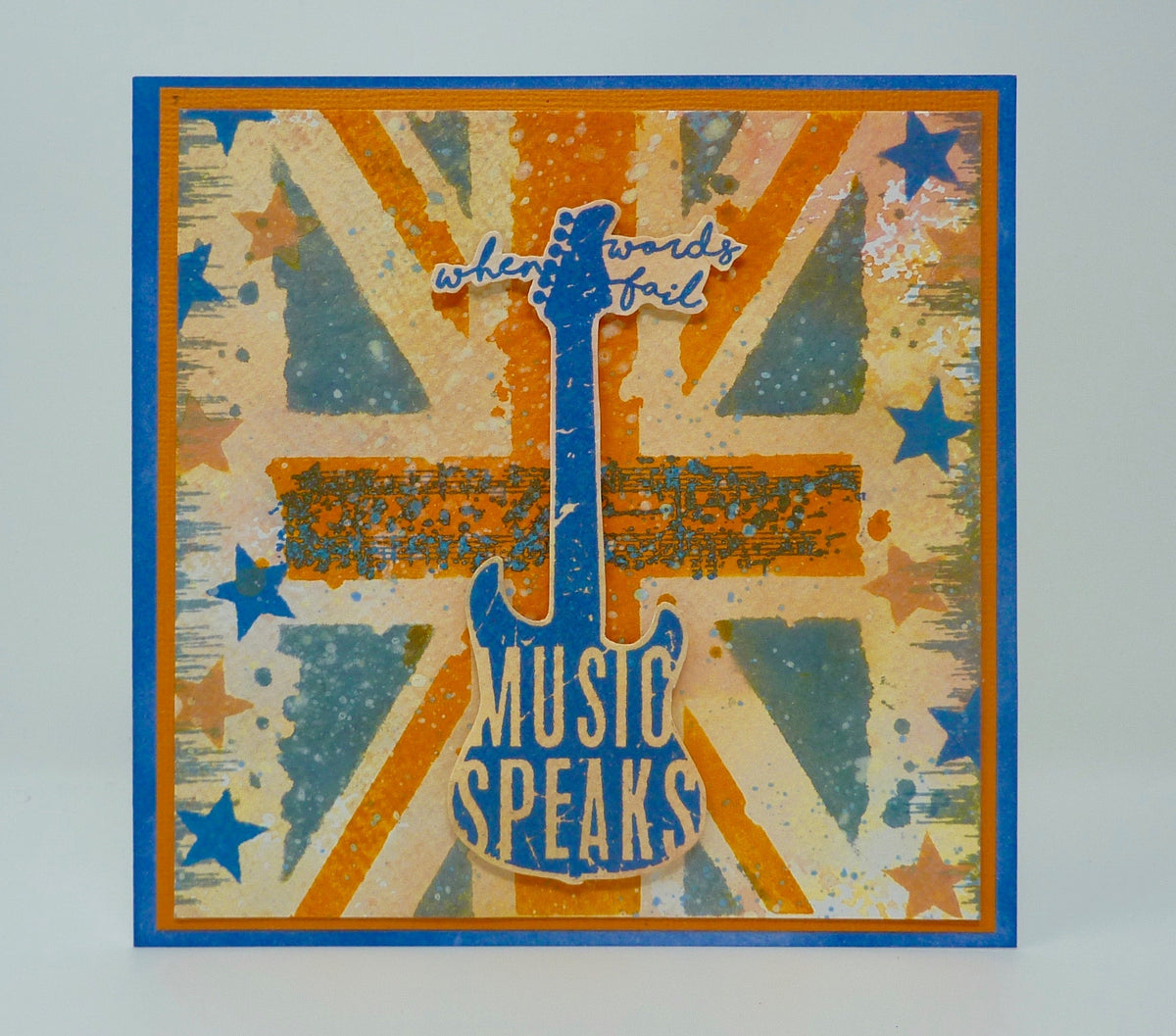 Visible Image Music Speaks - Lot de tampons A6