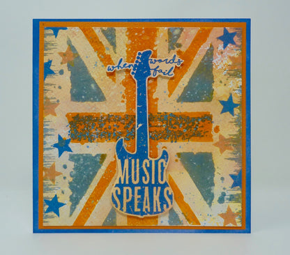 Visible Image Music Speaks - Lot de tampons A6