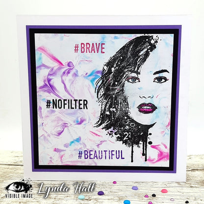 Visible Image No Filter - A6 Stamp Set