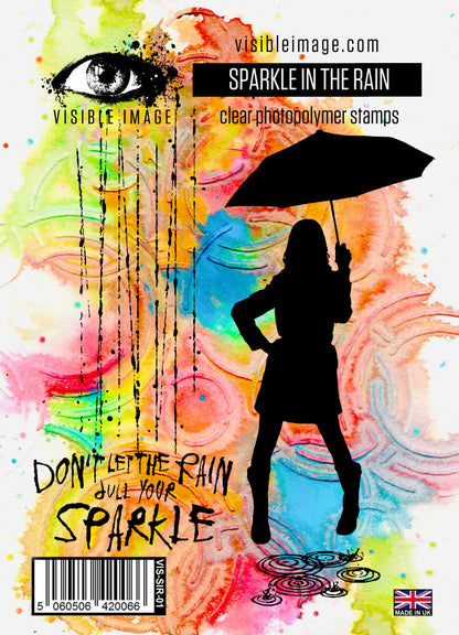 Visible Image Sparkle In The Rain - Set de tampons A6