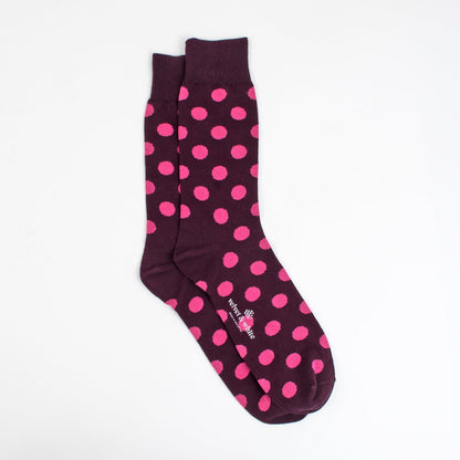 À pois roses