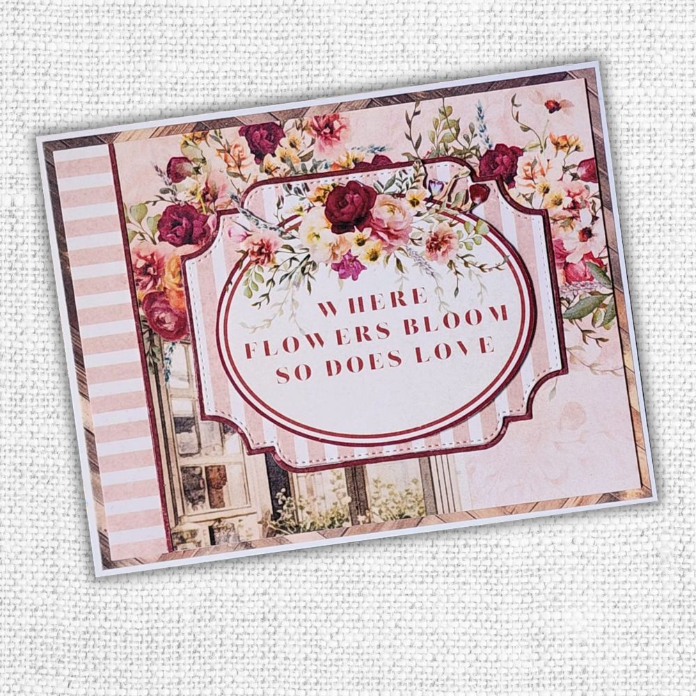 Kit de Cartes Rapides Rose Vintage 33144