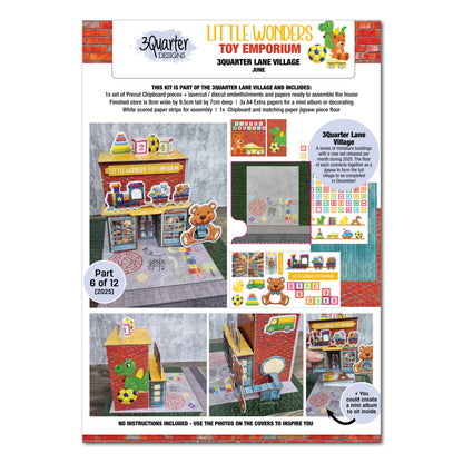 3Quarter Designs Lane Village - Le Comptoir à Jouets des Petites Merveilles