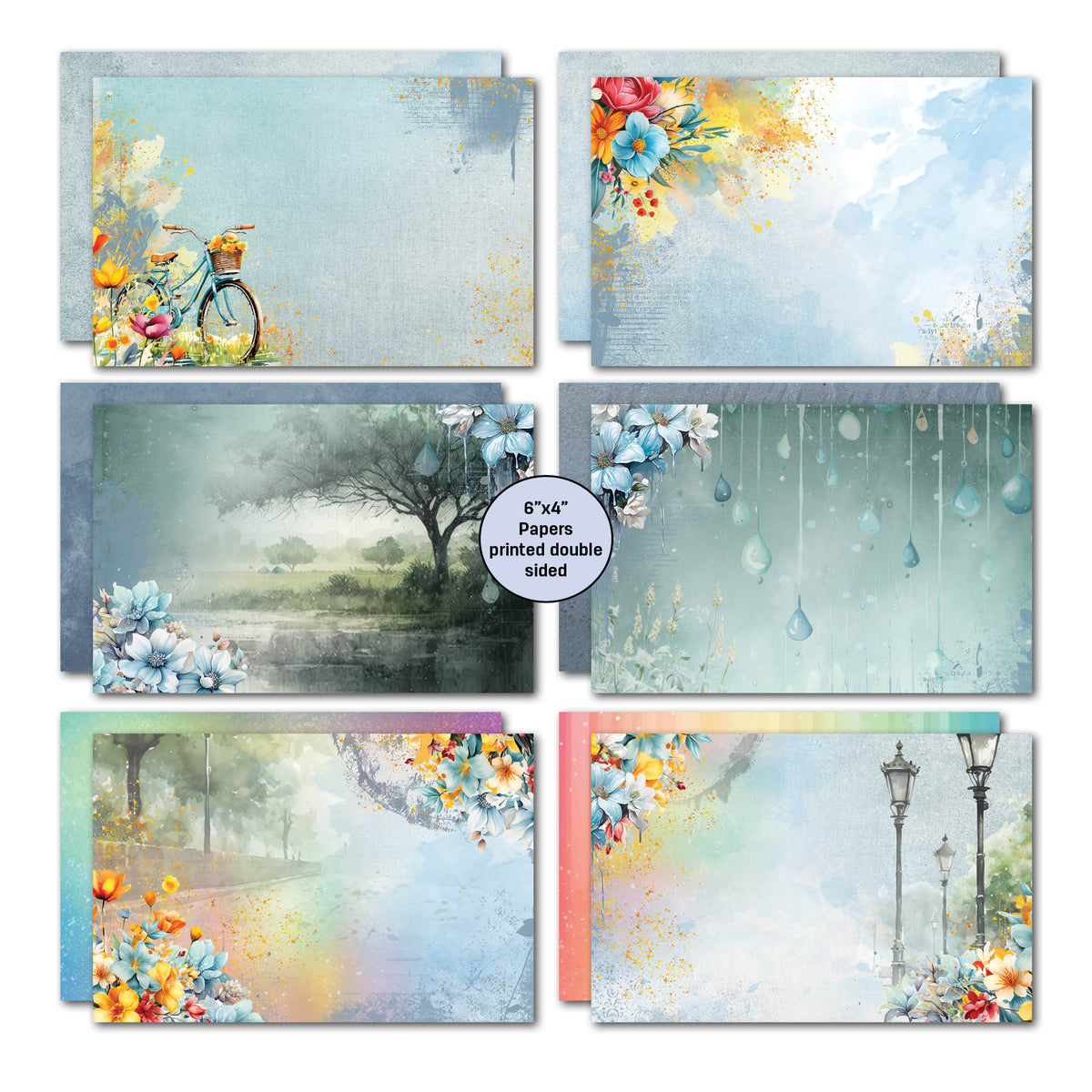 Paquet de cartes 3Quarter Designs Tomorrow's Rainbow 6x4