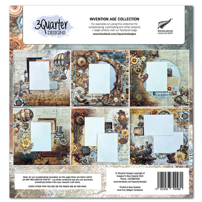Collection de scrapbooking 3Quarter Designs Ciels Célestes 30x30 cm