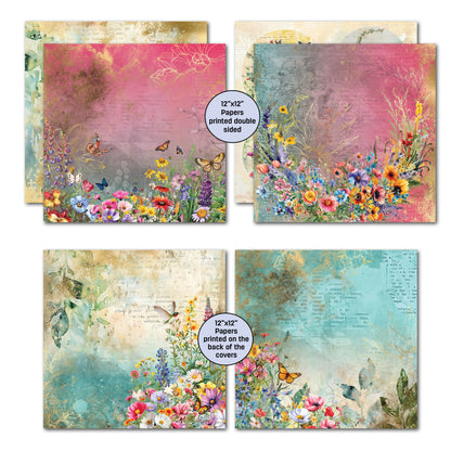 3Quarter Designs Papier Design et Découpes Ailes Flottantes 30x30 cm