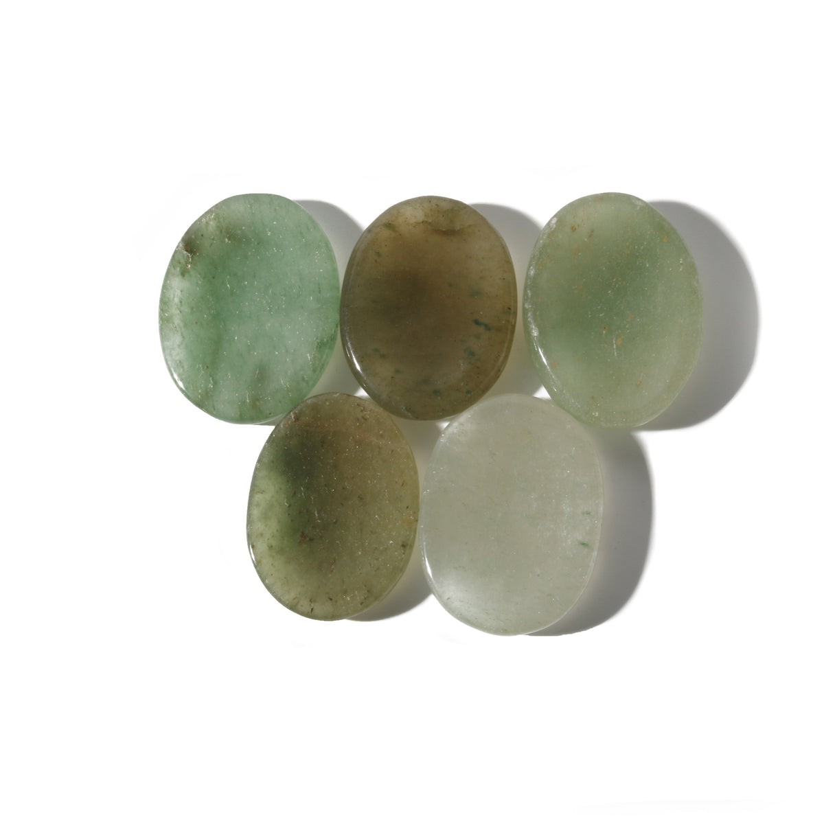 Green Aventurine Worry Stone - Pack of 5