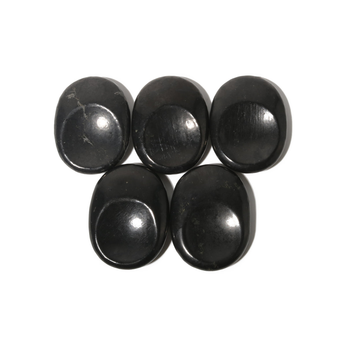 Shungite Worry Stone - Pack of 5