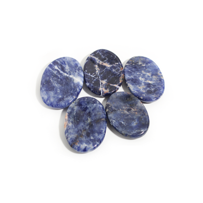 Sodalite E Worry Stone - 5 Pack